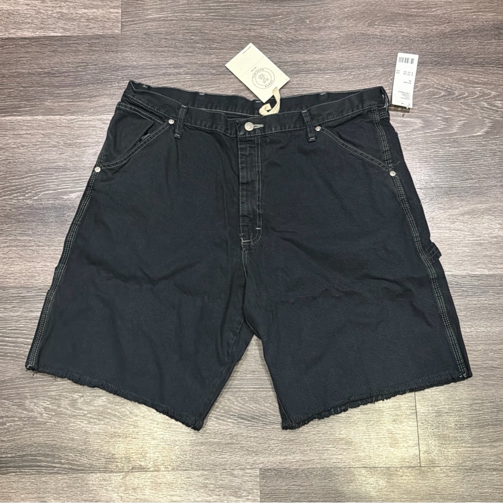 Wrangler Carpenter Shorts Black Urban Outfitters Renewal Men’s 38 NWT